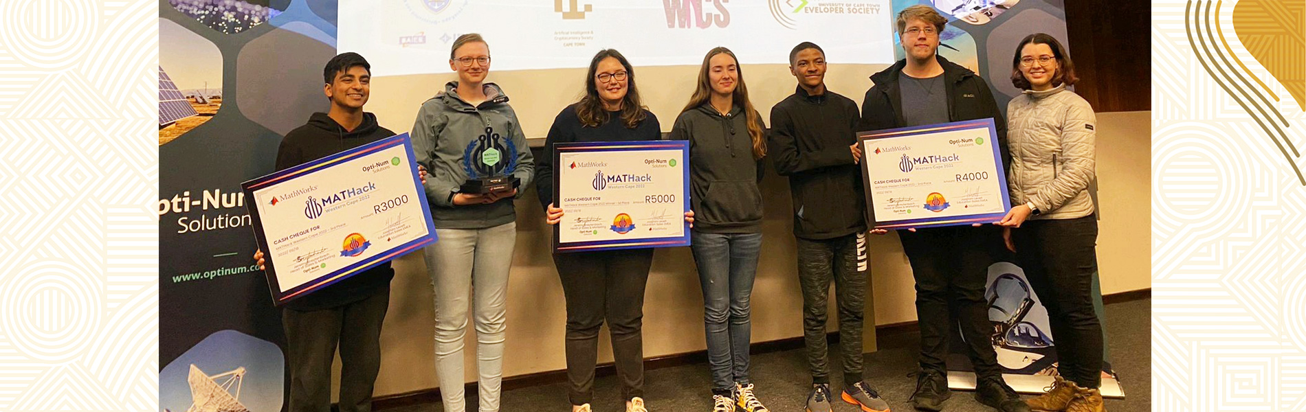 Engineering students take 1st and 2nd place at MATHack challenge Engineering students take 1st and 2nd place at MATHack challenge