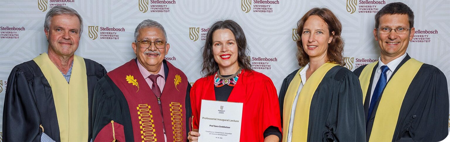 Prof Sara Grobbelaar innovates for inclusive development